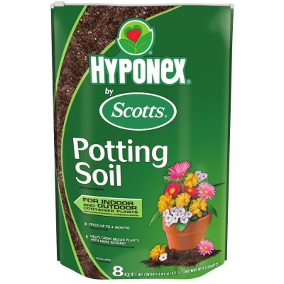 Hyponex by Scotts Potting Soil 8 qt   550098759